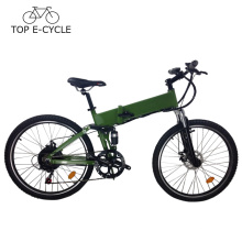 Bici plegable eléctrica barata china del poder e del verde de la bici de montaña de la bici 26inch